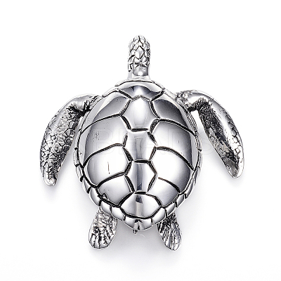 304 Stainless Steel Big Pendants LS-STAS-F044-03AS-1