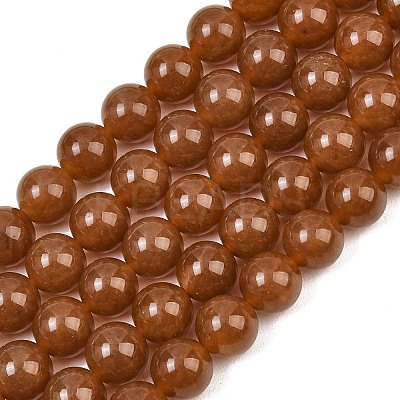 Dyed Natural White Jade Beads Strands GG-CBAD029-A04-10mm-1