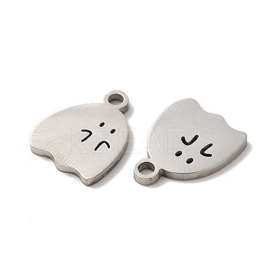 Non-Tarnish 304 Stainless Steel Charms STAS-H212-33P-1