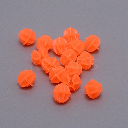 Bicycle Wheel Spokes Plastic Clip Bead KY-WH0028-06F-1