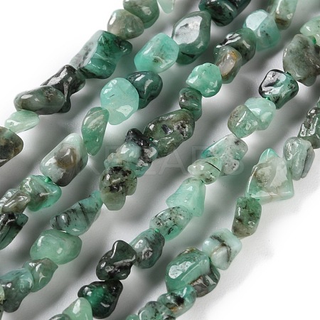 Natural Emerald Beads Strands G-P497-01C-49-1