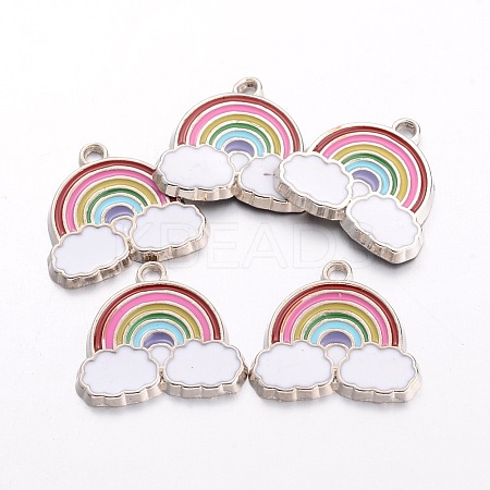 Alloy Enamel Pendants LS-EA214Y-NF-1