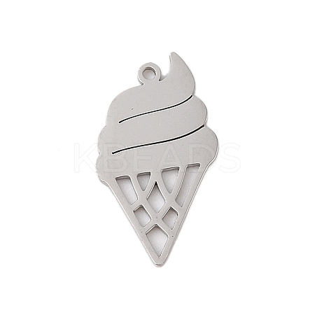 Non-Tarnish 304 Stainless Steel Pendants STAS-S139-03P-1