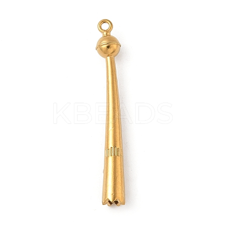 304 Stainless Steel Big Pendants LS-STAS-Z153-08G-1
