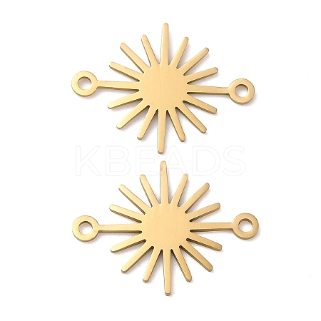 201 Stainless Steel Connector Charms STAS-A084-02G-1