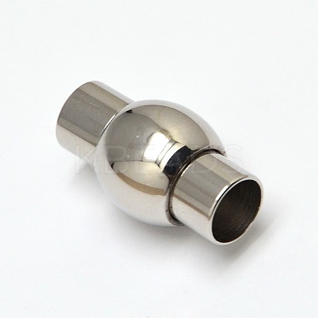 Smooth 304 Stainless Steel Magnetic Clasps X-MC084-1