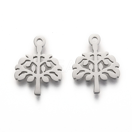 Non-Tarnish 304 Stainless Steel Pendants LS-STAS-L245-012B-P-1