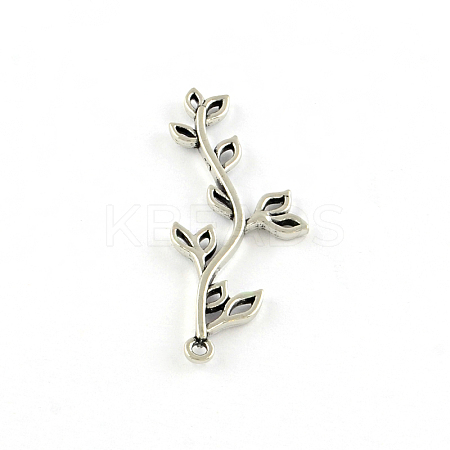 Tibetan Style Alloy Pendants TIBEP-S293-034AS-LF-1