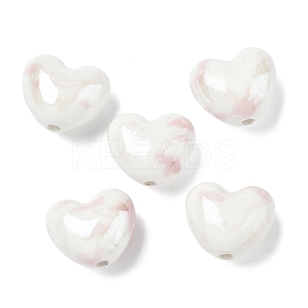 Glazed Porcelain Beads PORC-K003-04D-1