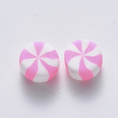 Handmade Polymer Clay Beads LS-CLAY-R084-01H-1