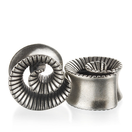 Vortex Brass Alloy Ear Tunnels FS-WGA94B8-09-1