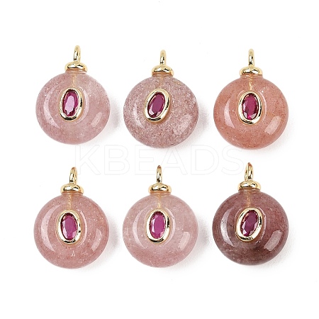 Natural Gemstone Pendants G-Z134-03G-02-1