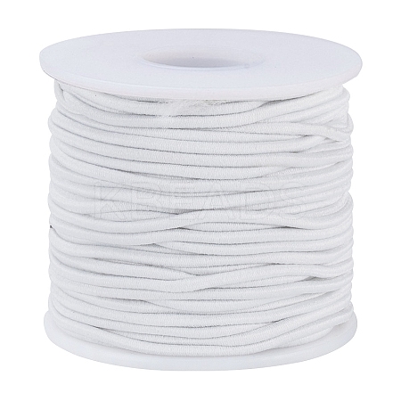 Core Spun Elastic Cord LS-EC-WH0004-2.5mm-B02-1