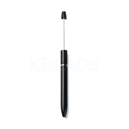Plastic Beadable Pens DIY-Q036-01G-1