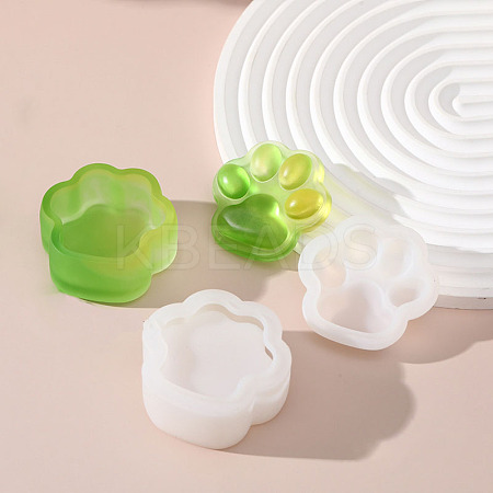 Paw Print DIY Silicone Storage Molds PW-WG41B5F-01-1