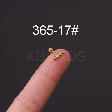 316L Surgical Stainless Steel Cartilage Earrings WG35966-17-1
