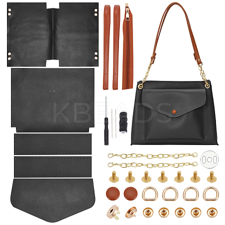 DIY Imitation Leather Handbag Making Kit DIY-WH0401-69C-1