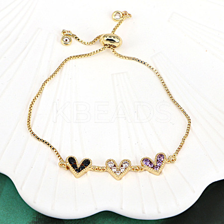 Adjustable Box Chain Slider Bracelets FS-WG29C47-07-1