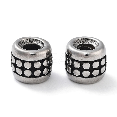 304 Stainless Steel Beads STAS-M057-42AS-02-1