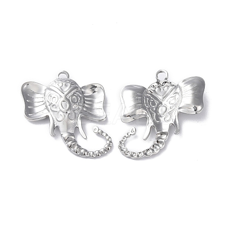 Non-Tarnish 304 Stainless Steel Pendants STAS-P324-01P-1
