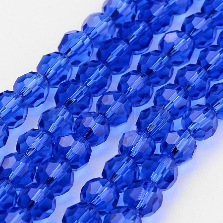 Transparent Glass Bead Strands LS-GLAA-G013-8mm-26-1