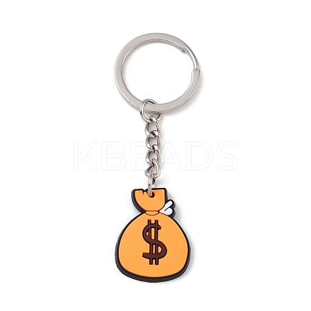 Cartoon PVC Pendant Keychain LS-KEYC-U001-01E-1