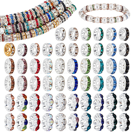 260Pcs 3 Style Zinc Alloy Spacer Beads FIND-GA0007-07-1