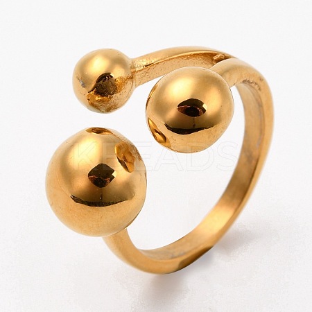 304 Stainless Steel Finger Rings RJEW-H125-12G-17mm-G-1