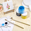 2Pcs 2 Style Aluminum Slanting Fine Line Paint Pen AJEW-AR0001-42-4