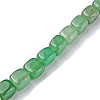Natural Green Aventurine Beads Strands G-F743-02G-1