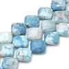 Natural Crazy Lace Agate Beads Strands X-G-Q974-14B-1