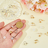 20Pcs 10 Styles Brass Micro Pave Clear Cubic Zirconia Ear Cuff Findings FIND-HS0002-03-3