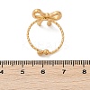 304 Stainless Steel Cuff Rings LS-RJEW-D306-13G-2