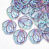 Ion Plating(IP) 304 Stainless Steel Filigree Pendants STAS-YW0002-38-1