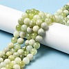 Natural New Jade Beads Strands X-G-K340-A01-02-2