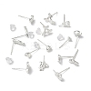 2 Pairs Alloy Stud Earrings for Women EJEW-FS0001-27F-3