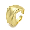 Brass Cuff Rings for Women RJEW-E294-03G-03-1