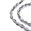 Electroplate Glass Beads Strands EGLA-J013-4x6mm-H04-2