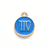 Alloy Enamel Pendants ENAM-S124-01B-02B-2