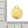 Real 18K Gold Plated Tone 304 Stainless Steel Pendants STAS-K291-01G-02-3