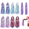 5 Pairs 5 Styles Kids Plastic Tassel Ribbon FIND-AR0006-71-1