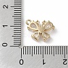 Brass Micro Pave Cubic Zirconia Charms KK-G491-28G-01-3