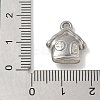 Anti-Tarnish 304 Stainless Steel Pendants STAS-Q334-11P-3