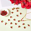 50Pcs Glass & Acrylic Beaded Charms GLAA-SC0002-77-3