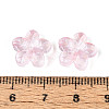 Baking Paint Transparent Glass Beads DGLA-N014-08A-03-3