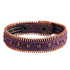 Alloy PU Leather Cord Studded Bracelets FS-WG408C4-04-1