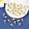 SHEGRACE Brass Folding Crimp Ends XGRQ1U597-368G-4