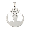 Non-Tarnish 304 Stainless Steel Pendants STAS-Z076-12P-1