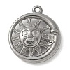 304 Stainless Steel Pendants STAS-L277-02A-P-1