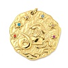 Real 18K Gold Plated PVD Vacuum Plating 304 Stainless Steel Pendants STAS-L278-003G-10-1